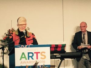 Betsy wins Mayor's Arts Award for Literature