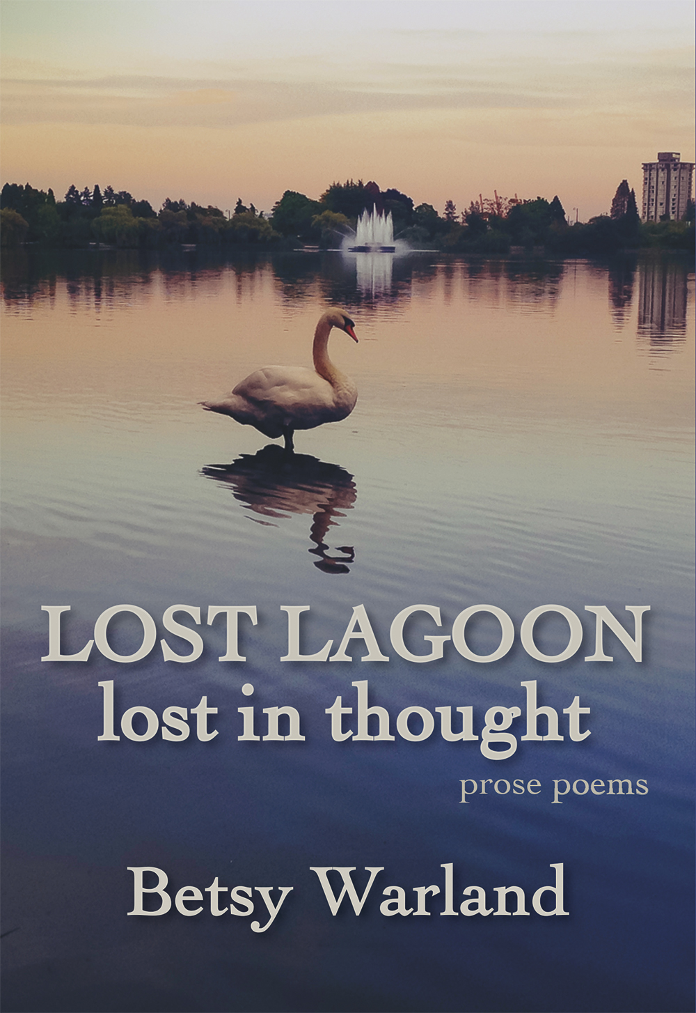 Lost Lagoon /lost in thought book of prose poems by Betsy Warland