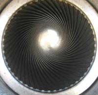 rifling on barrel of M777 howitzer